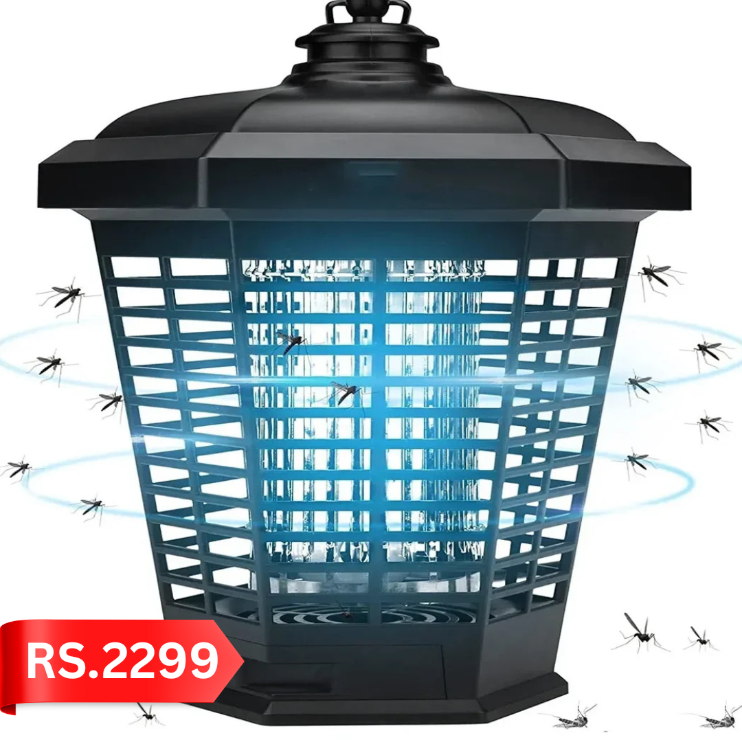 "Family Size" Electric Mosquito Killer Lamp | Waterproof, Safe & Silent Bug Zapper for Bedroom