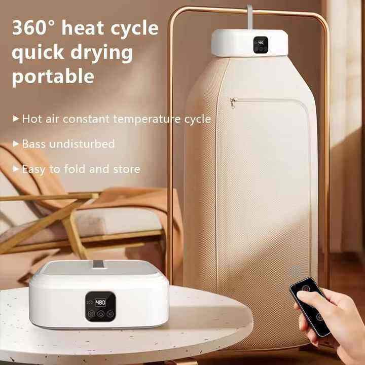 Portable Compact Clothes Dryers Clothes Dryer Fast Heating Air Mini Folding Dryer Machine Portable for Laundry