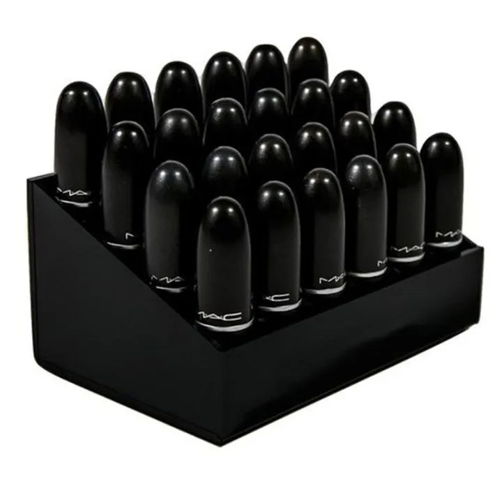 Makeup & Lipstick Organizer 24 Pcs Lipstick Holder Stand | Plastic Organizer for Cosmetic (Pack of 1) | Shop Zone