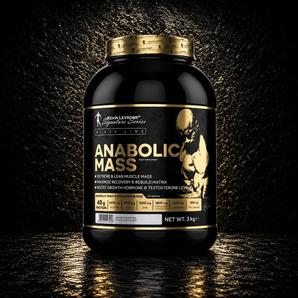 Kevin Levrone Anabolic Mass 3KG – Black Line Mass Gainer