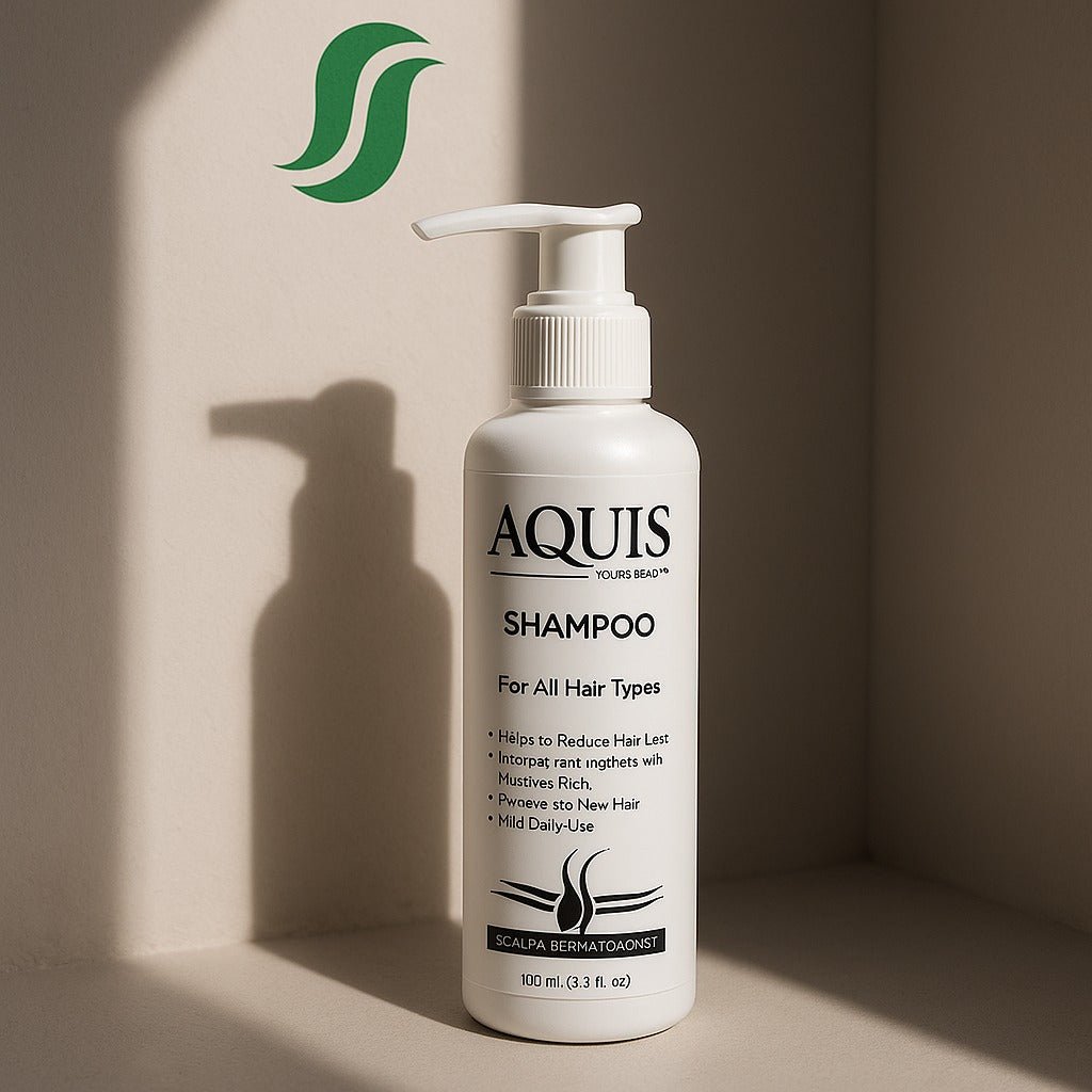 AQUIS Anti hair loss Shampoo - AlifdukanSanivec Pharma types here :)