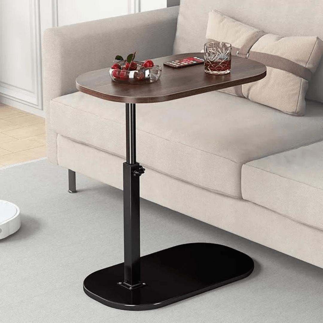 C Shape Adjustable Side Table - AlifdukanWoodwaly types here :)