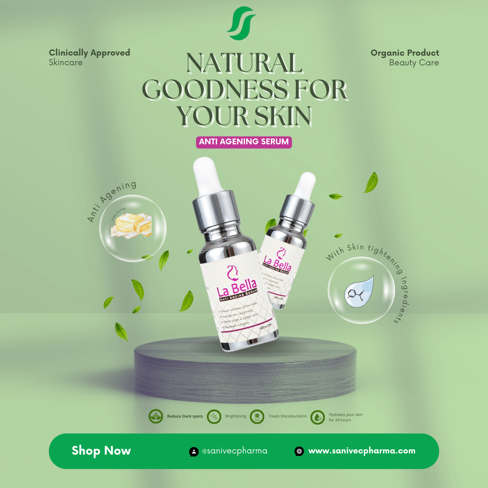 La Bella Anti - ageing Serum - AlifdukanSanivec Pharma types here :)