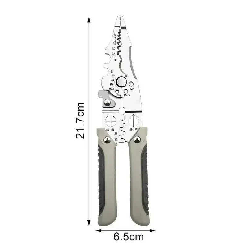 Multi - Function Wire Stripper and Crimping Tool - AlifdukanAlifdukan types here :)
