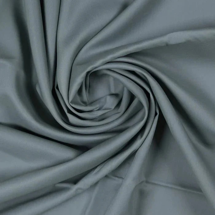 Premium Cotton Fabric in Gray color featuring a soft, breathable, and lightweight texture, perfect for stitching men's shalwar kameez for everyday, office, formal, and traditional wear.