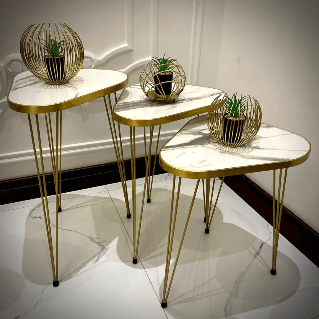 Triangle Shape Coffee Table - AlifdukanMini Supplier types here :)