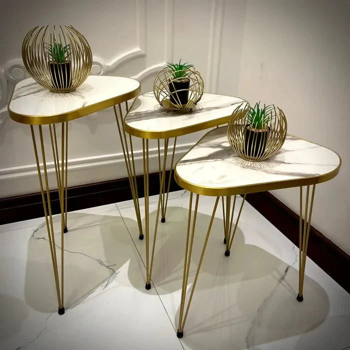 Triangle Shape Coffee Table - AlifdukanMini Supplier types here :)