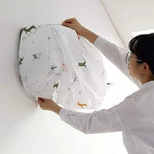 Waterproof Stretchable AC Cover with Elastic Dust Protection - AlifdukanAlifdukan types here :)